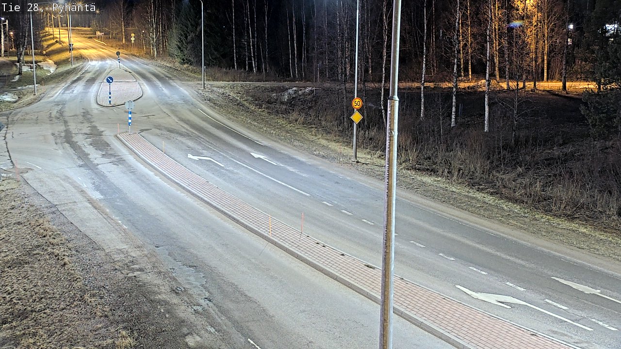 Kelikamerat Kuva Tie 28 Pyhäntä, Pyhäntä, Pohjois-Pohjanmaa