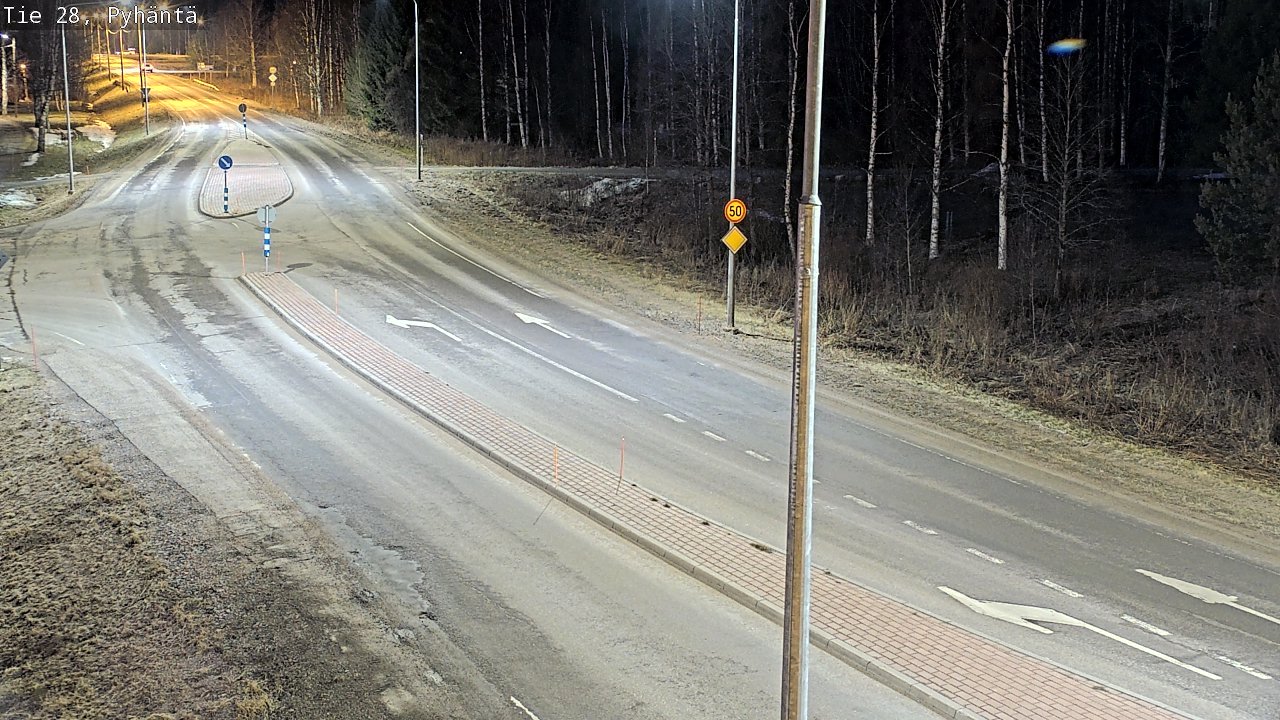 Kelikamerat Kuva Tie 28 Pyhäntä, Pyhäntä, Pohjois-Pohjanmaa