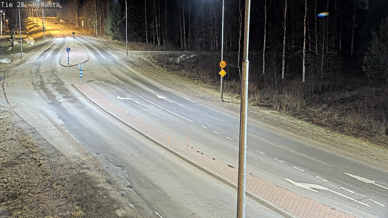 Kelikamerat Kuva Tie 28 Pyhäntä, Pyhäntä, Pohjois-Pohjanmaa