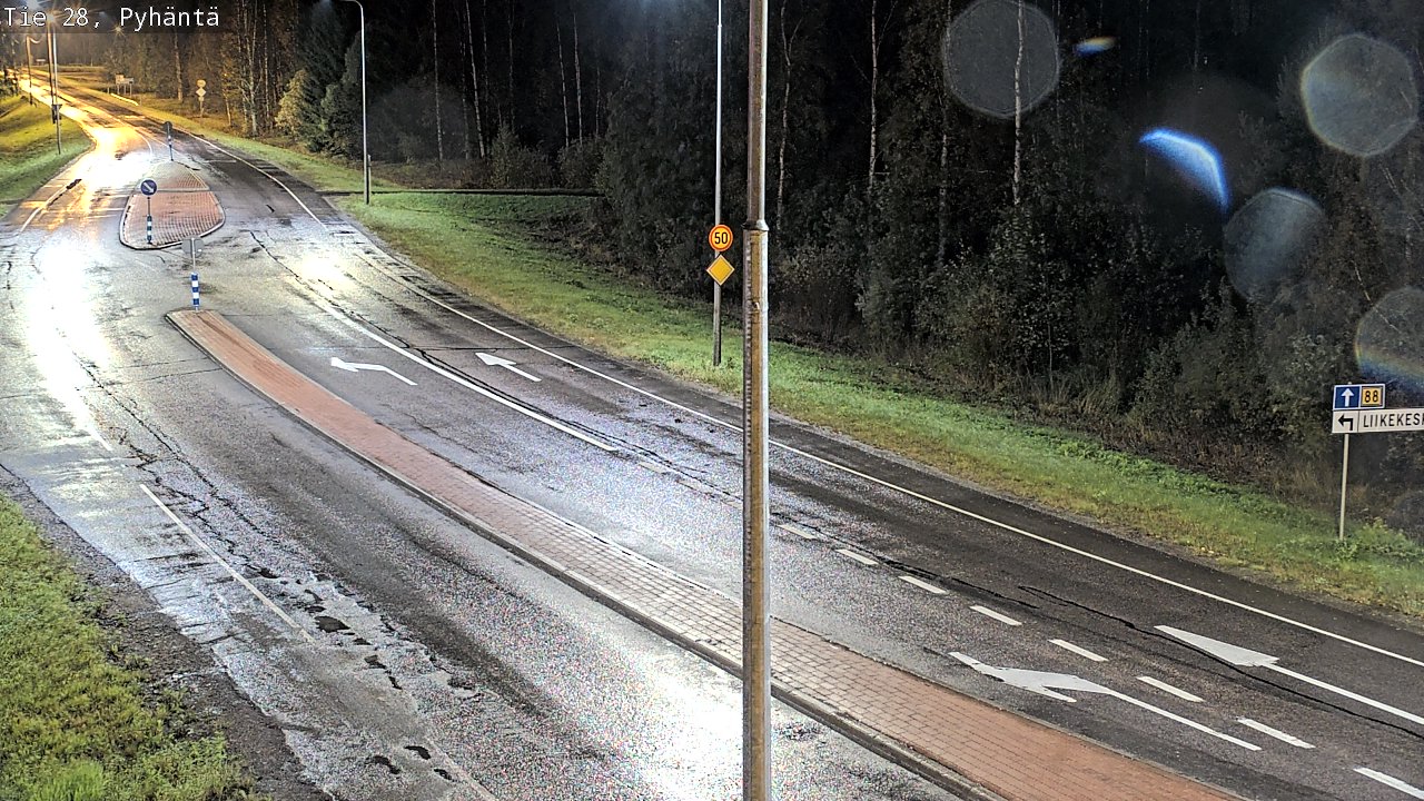 Kelikamerat Kuva Tie 28 Pyhäntä, Pyhäntä, Pohjois-Pohjanmaa