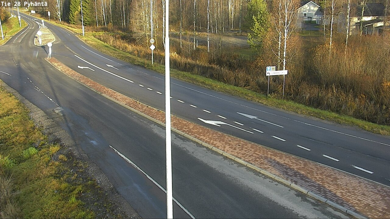 Kelikamerat Kuva Tie 28 Pyhäntä, Pyhäntä, Pohjois-Pohjanmaa