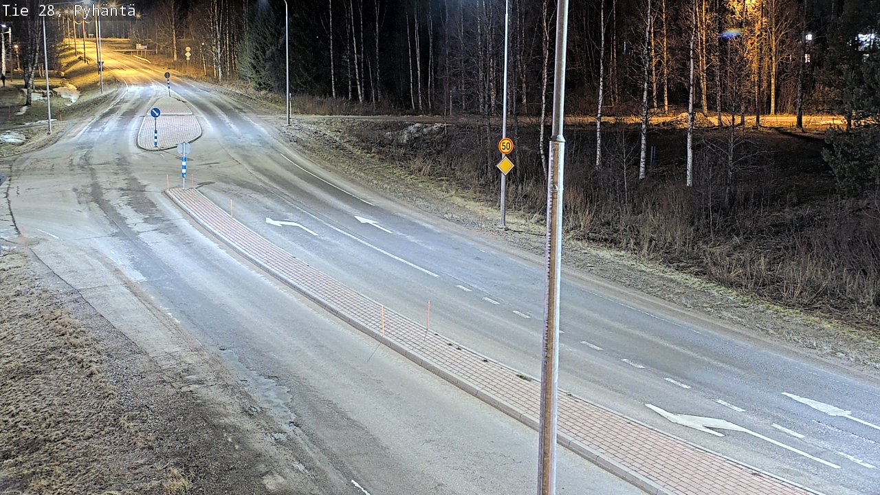 Kelikamerat Kuva Tie 28 Pyhäntä, Pyhäntä, Pohjois-Pohjanmaa