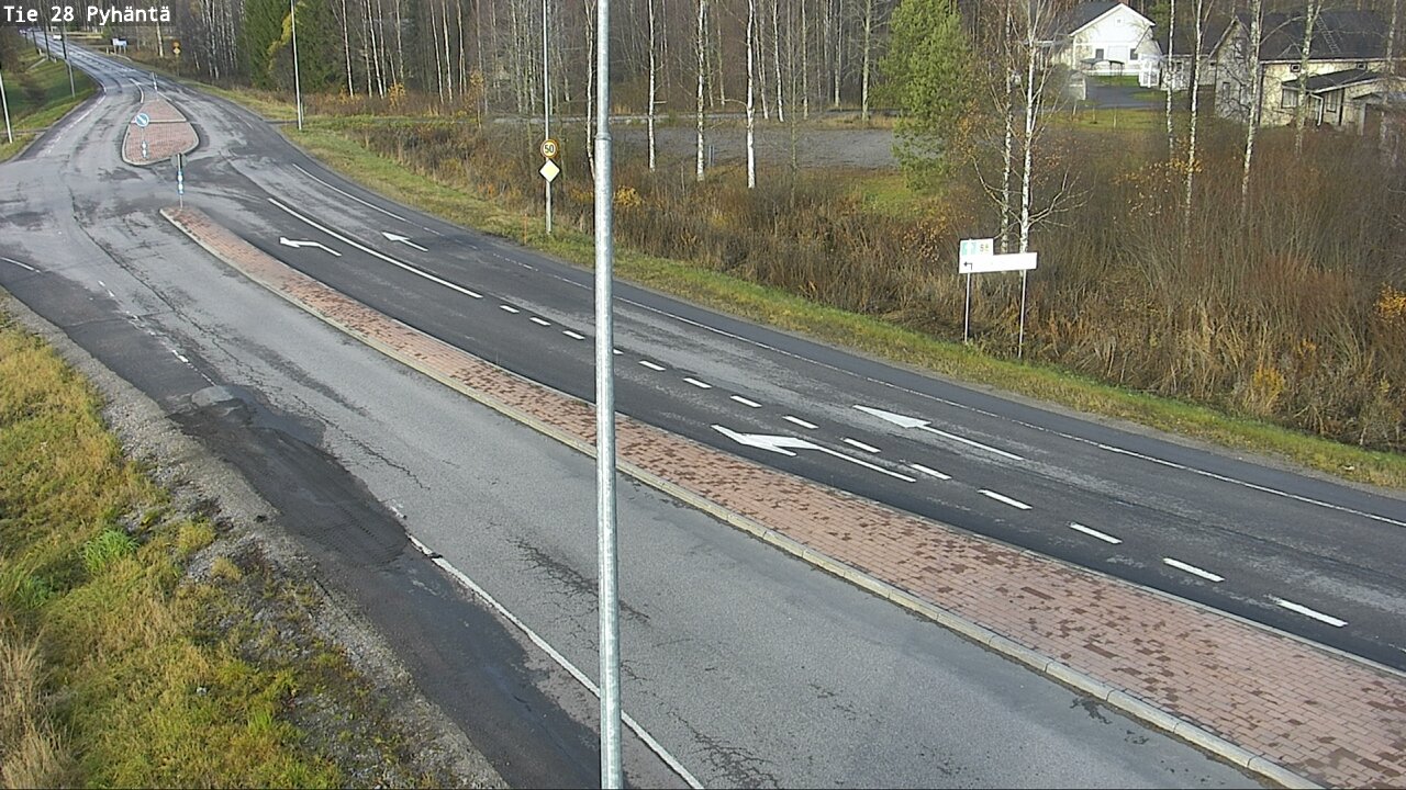 Kelikamerat Kuva Tie 28 Pyhäntä, Pyhäntä, Pohjois-Pohjanmaa