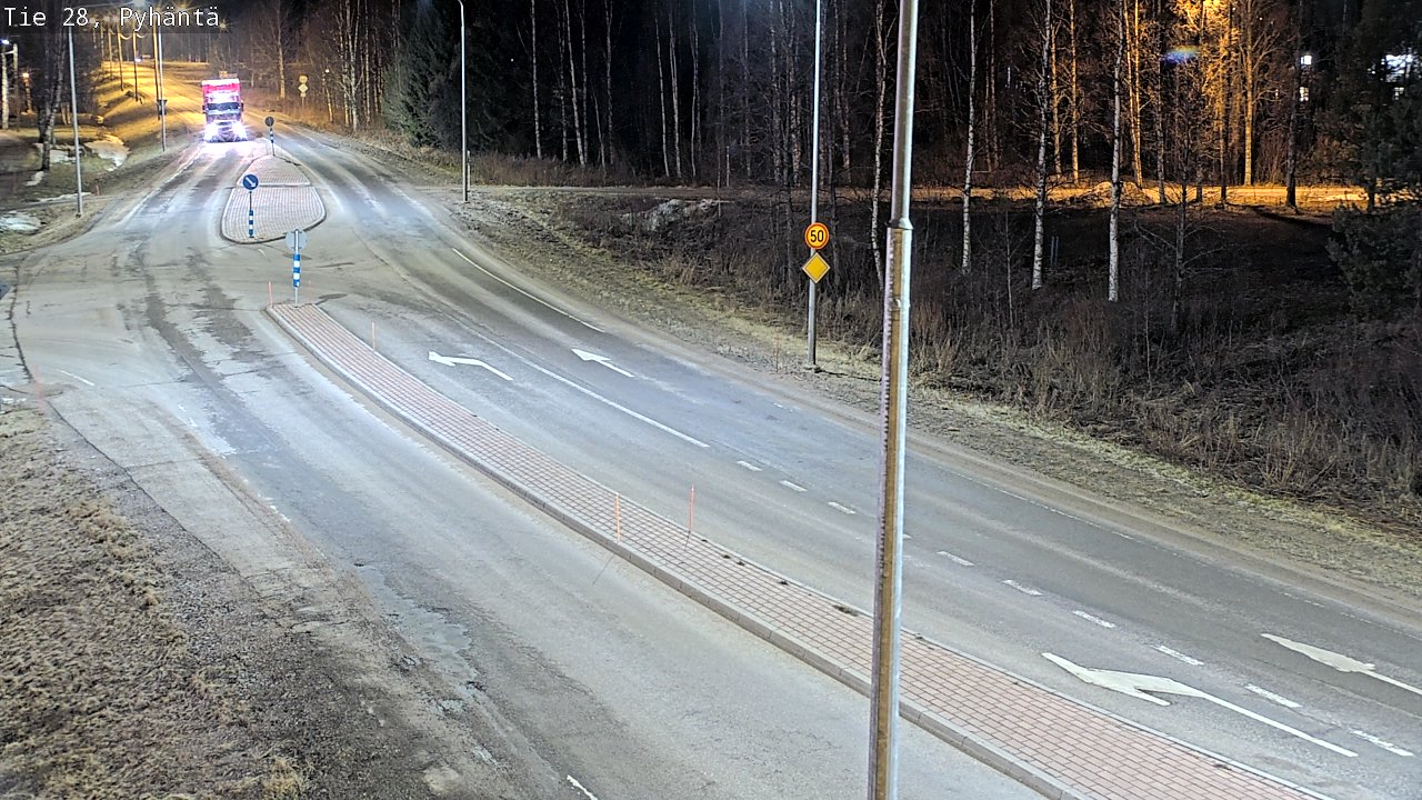 Kelikamerat Kuva Tie 28 Pyhäntä, Pyhäntä, Pohjois-Pohjanmaa