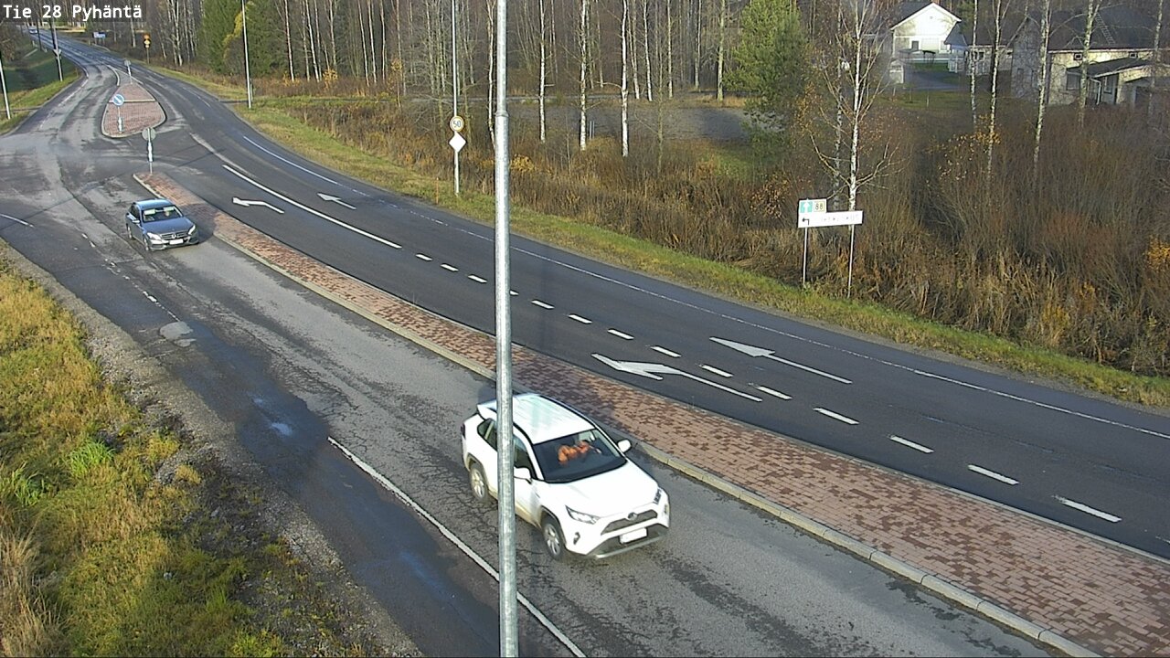 Kelikamerat Kuva Tie 28 Pyhäntä, Pyhäntä, Pohjois-Pohjanmaa