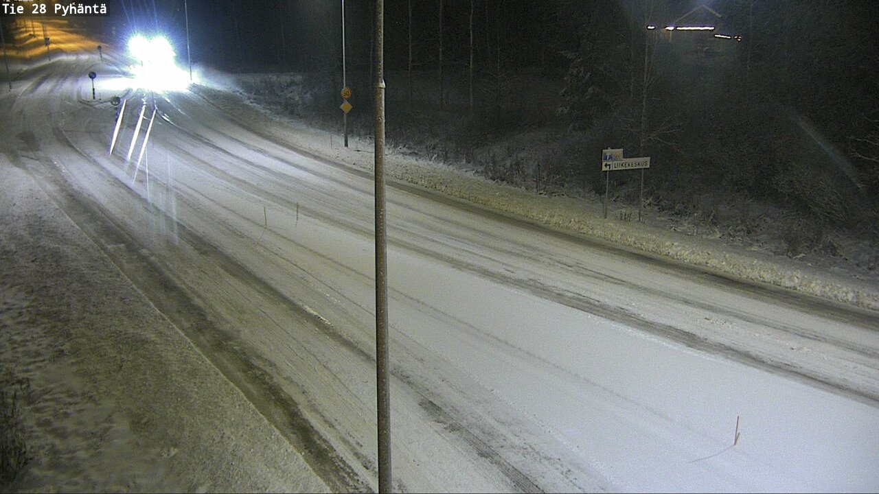 Kelikamerat Kuva Tie 28 Pyhäntä, Pyhäntä, Pohjois-Pohjanmaa