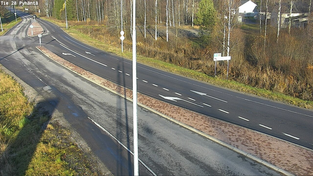 Kelikamerat Kuva Tie 28 Pyhäntä, Pyhäntä, Pohjois-Pohjanmaa