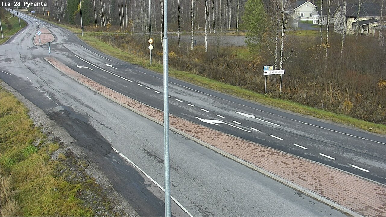 Kelikamerat Kuva Tie 28 Pyhäntä, Pyhäntä, Pohjois-Pohjanmaa