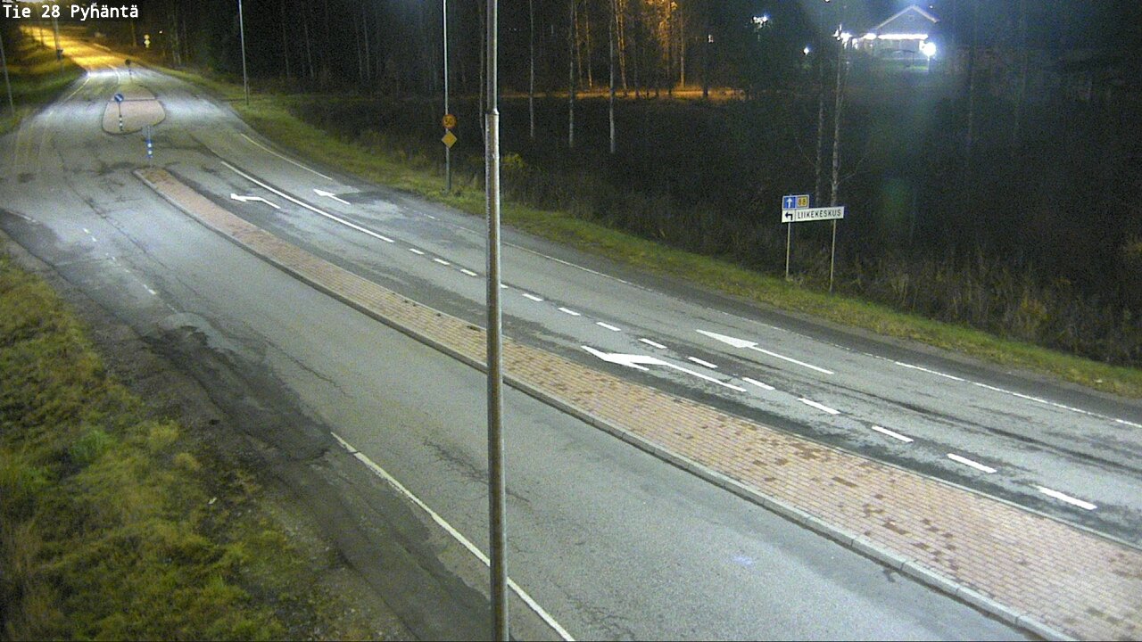 Kelikamerat Kuva Tie 28 Pyhäntä, Pyhäntä, Pohjois-Pohjanmaa