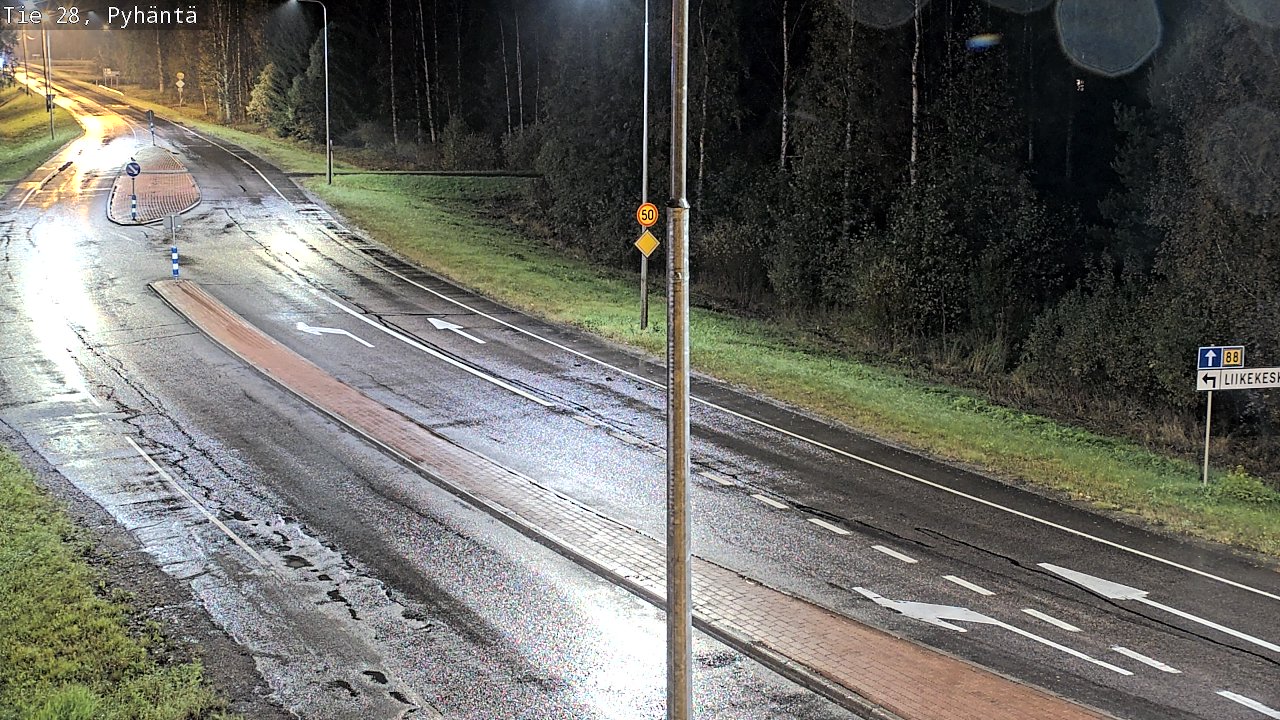 Kelikamerat Kuva Tie 28 Pyhäntä, Pyhäntä, Pohjois-Pohjanmaa