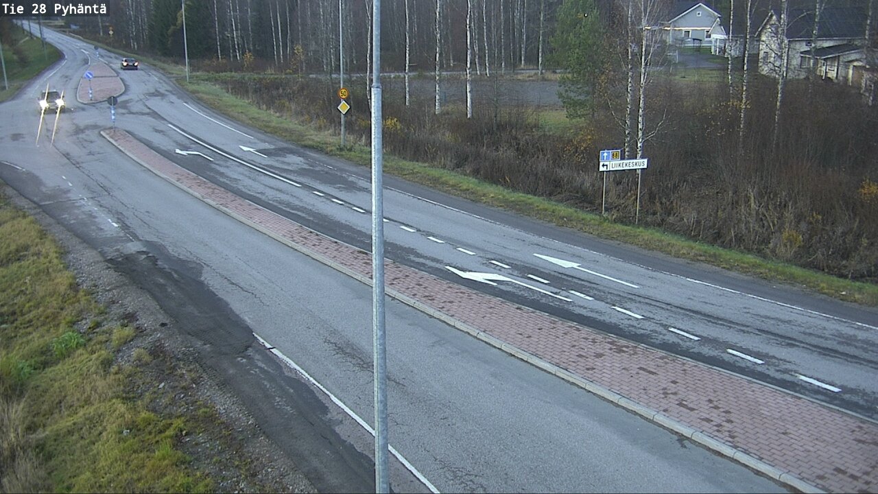 Kelikamerat Kuva Tie 28 Pyhäntä, Pyhäntä, Pohjois-Pohjanmaa