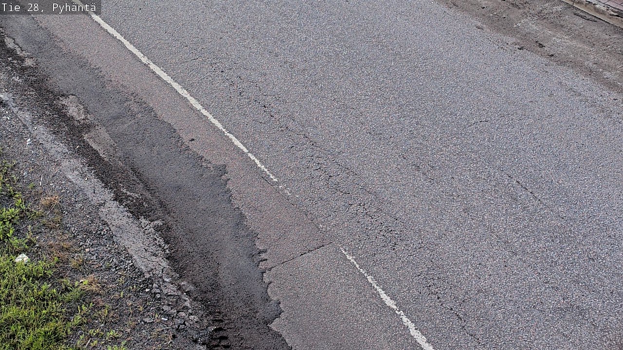 Kelikamerat Kuva Tie 28 Pyhäntä, Pyhäntä, Pohjois-Pohjanmaa