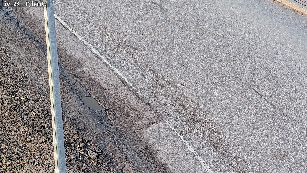 Kelikamerat Kuva Tie 28 Pyhäntä, Pyhäntä, Pohjois-Pohjanmaa