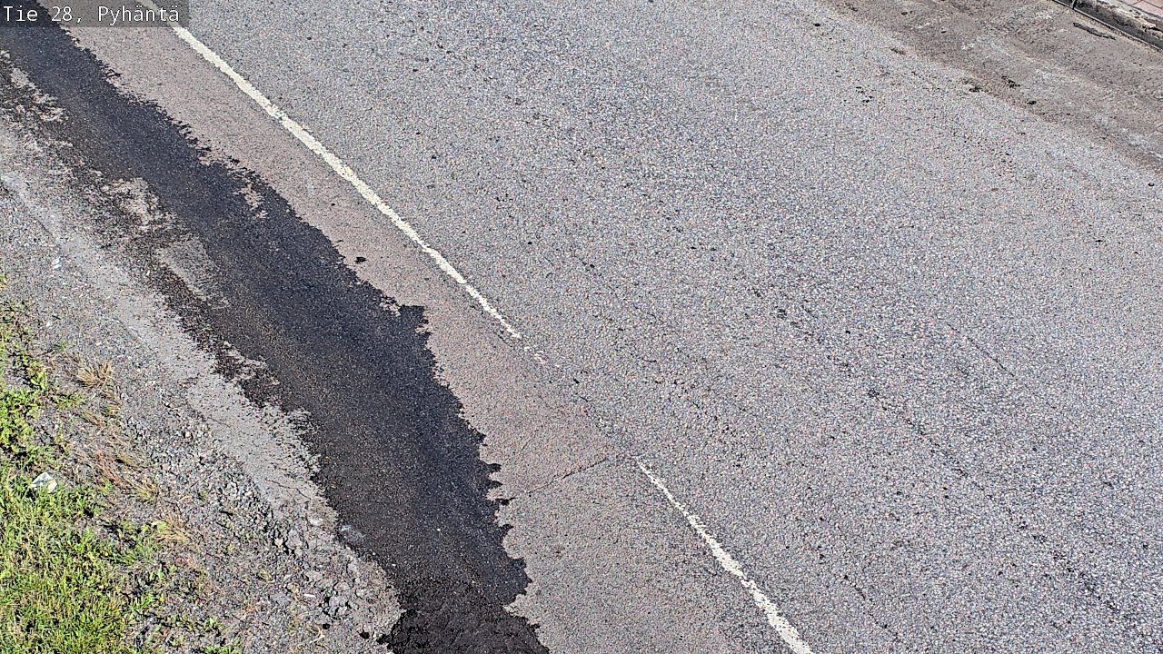 Kelikamerat Kuva Tie 28 Pyhäntä, Pyhäntä, Pohjois-Pohjanmaa