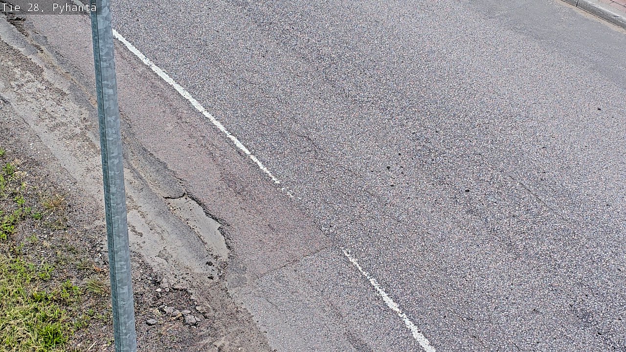 Kelikamerat Kuva Tie 28 Pyhäntä, Pyhäntä, Pohjois-Pohjanmaa
