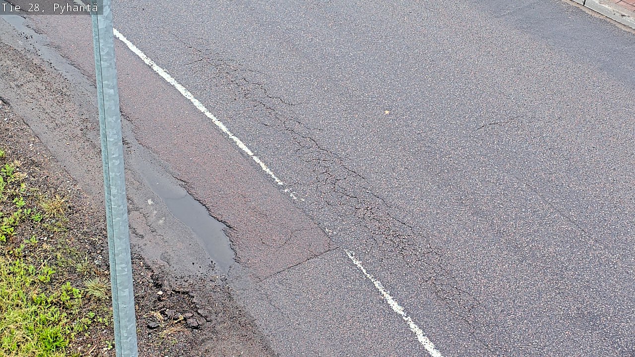 Kelikamerat Kuva Tie 28 Pyhäntä, Pyhäntä, Pohjois-Pohjanmaa