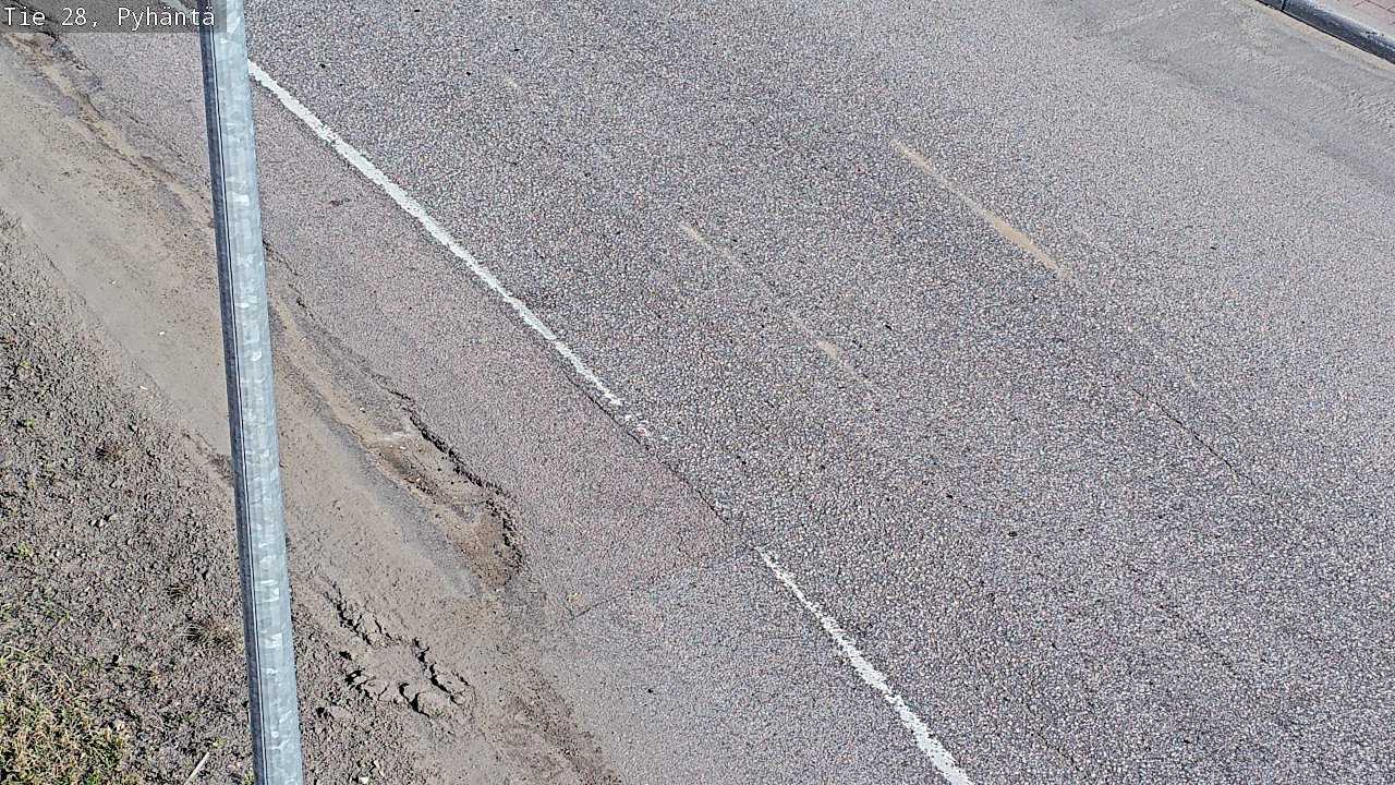 Kelikamerat Kuva Tie 28 Pyhäntä, Pyhäntä, Pohjois-Pohjanmaa