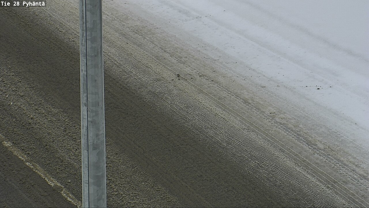Weather Camera Image Road 28 Pyhäntä, Pyhäntä, Pohjois-Pohjanmaa
