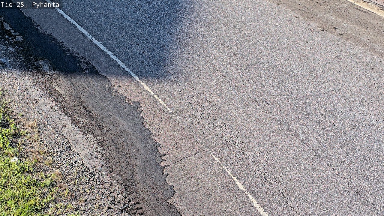 Kelikamerat Kuva Tie 28 Pyhäntä, Pyhäntä, Pohjois-Pohjanmaa