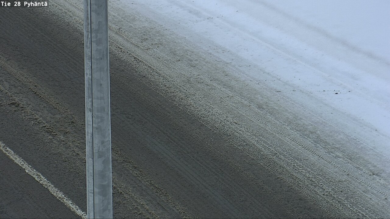 Weather Camera Image Road 28 Pyhäntä, Pyhäntä, Pohjois-Pohjanmaa