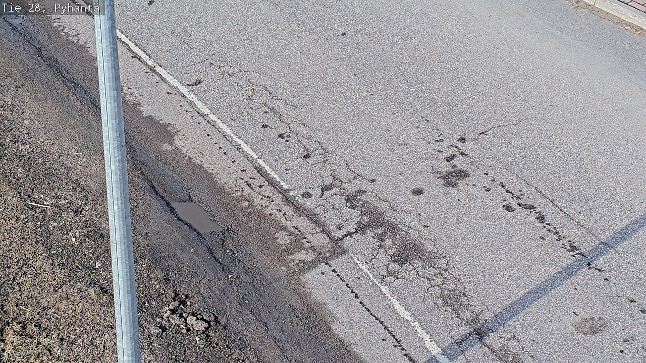 Kelikamerat Kuva Tie 28 Pyhäntä, Pyhäntä, Pohjois-Pohjanmaa