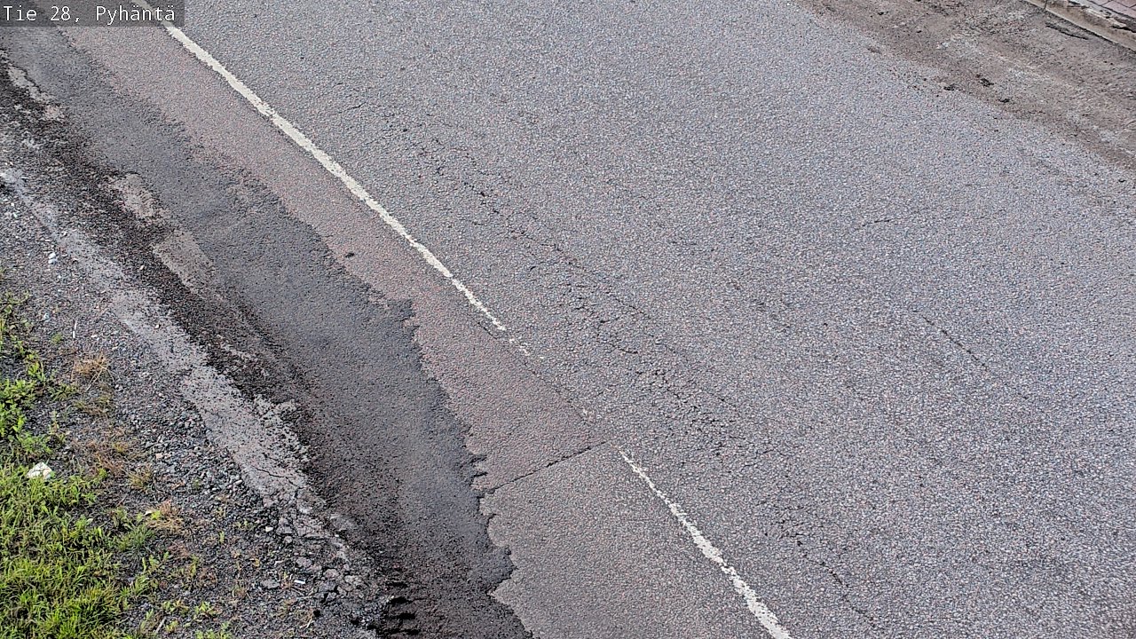 Kelikamerat Kuva Tie 28 Pyhäntä, Pyhäntä, Pohjois-Pohjanmaa