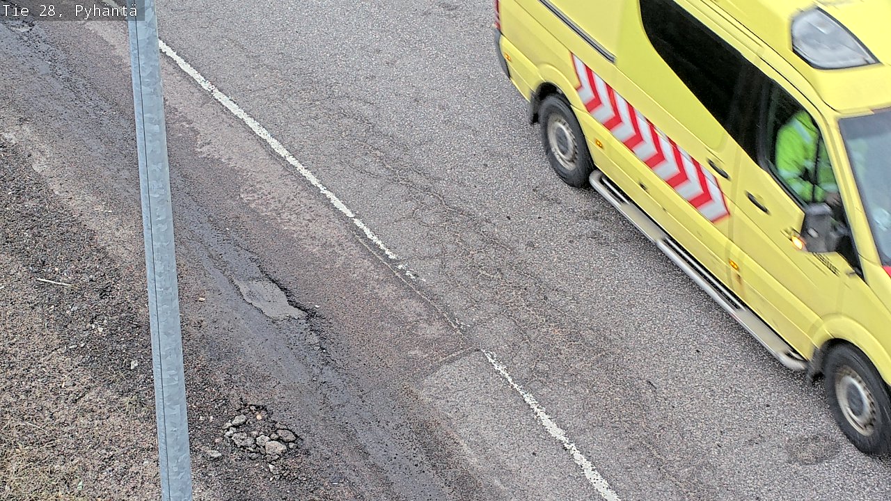 Kelikamerat Kuva Tie 28 Pyhäntä, Pyhäntä, Pohjois-Pohjanmaa