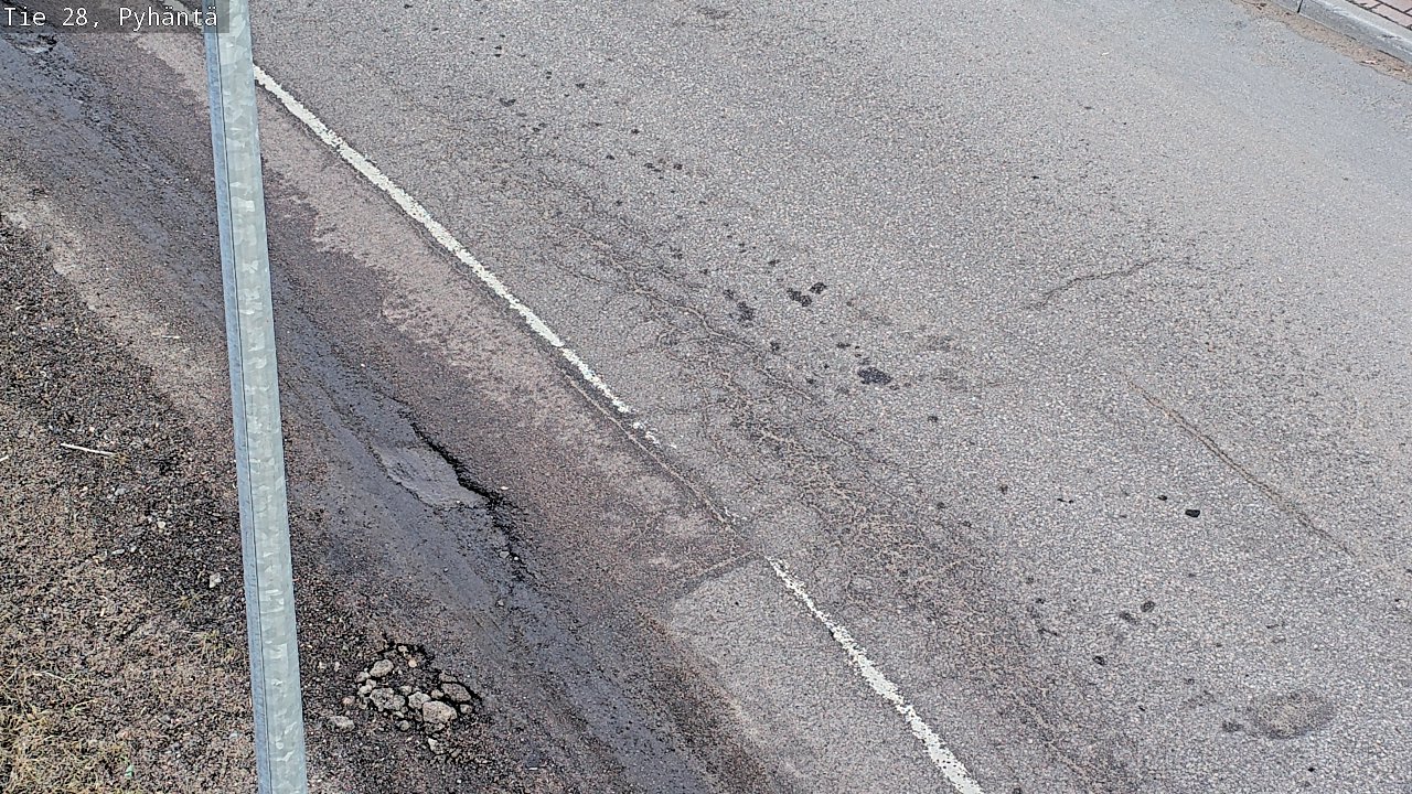 Kelikamerat Kuva Tie 28 Pyhäntä, Pyhäntä, Pohjois-Pohjanmaa