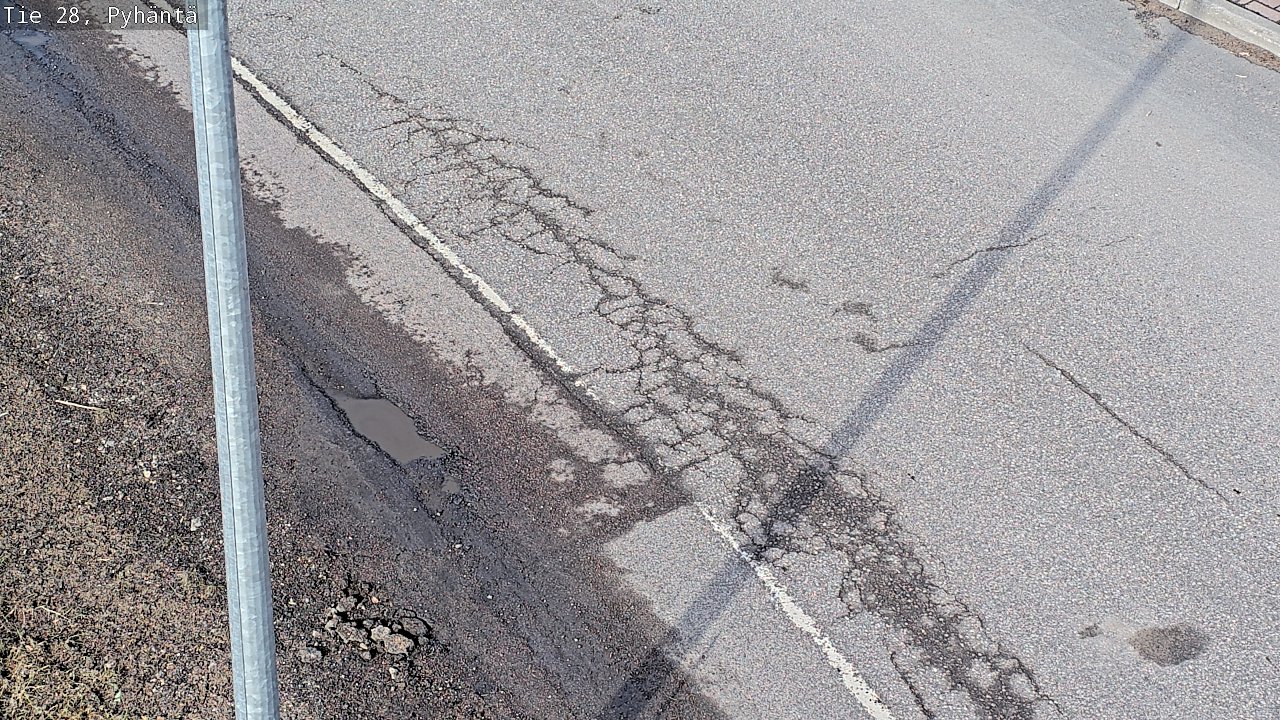 Kelikamerat Kuva Tie 28 Pyhäntä, Pyhäntä, Pohjois-Pohjanmaa