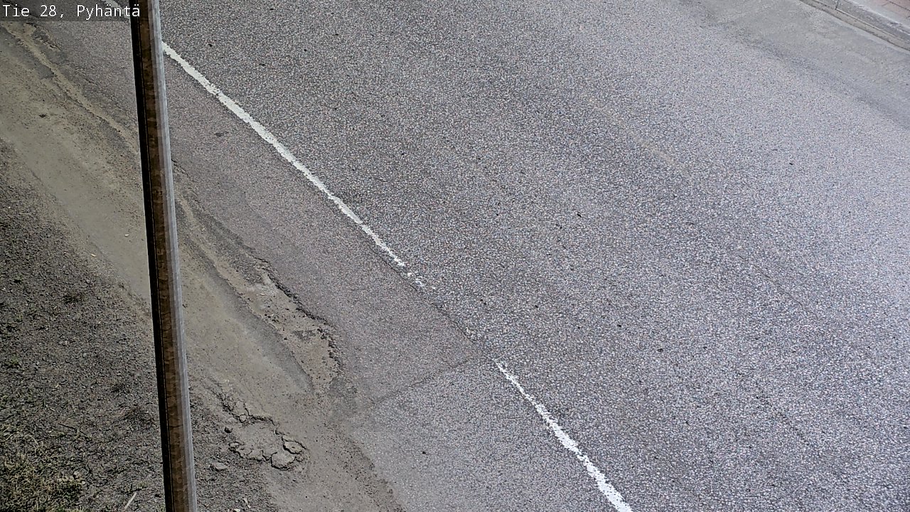 Kelikamerat Kuva Tie 28 Pyhäntä, Pyhäntä, Pohjois-Pohjanmaa