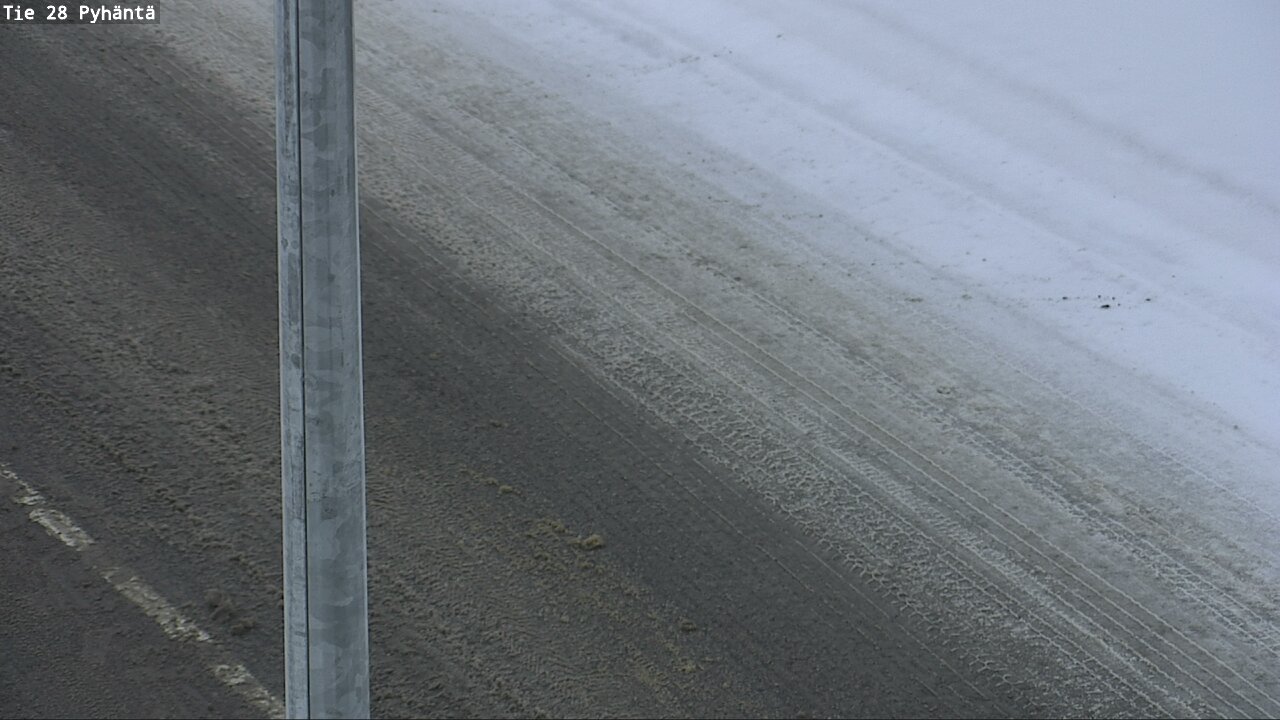 Weather Camera Image Road 28 Pyhäntä, Pyhäntä, Pohjois-Pohjanmaa