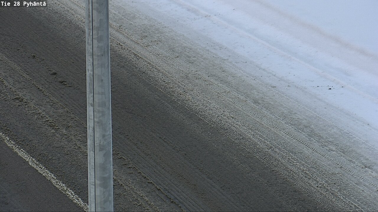 Weather Camera Image Road 28 Pyhäntä, Pyhäntä, Pohjois-Pohjanmaa