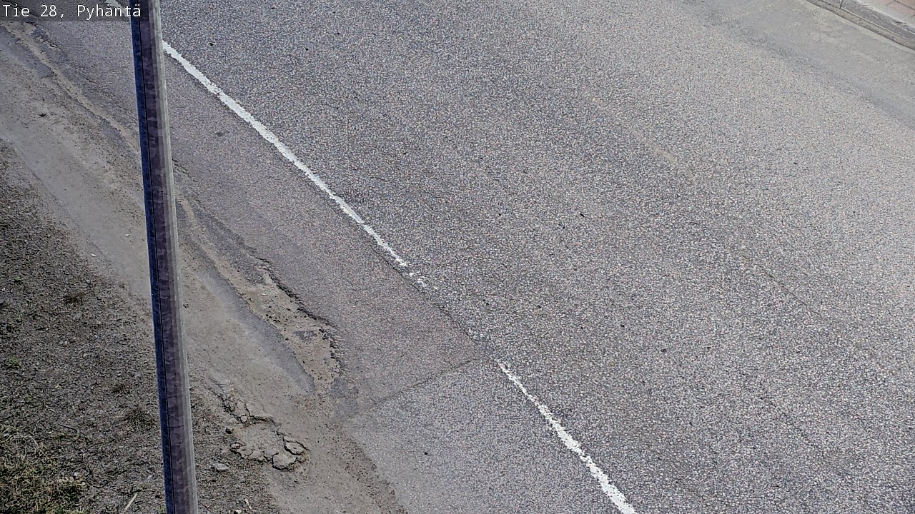 Kelikamerat Kuva Tie 28 Pyhäntä, Pyhäntä, Pohjois-Pohjanmaa