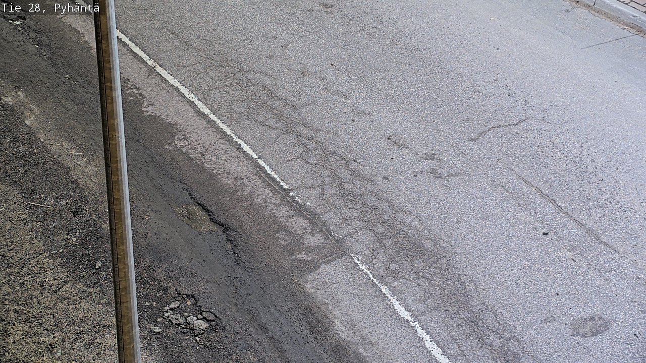 Kelikamerat Kuva Tie 28 Pyhäntä, Pyhäntä, Pohjois-Pohjanmaa