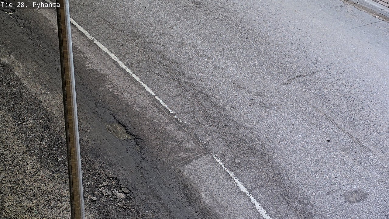 Kelikamerat Kuva Tie 28 Pyhäntä, Pyhäntä, Pohjois-Pohjanmaa