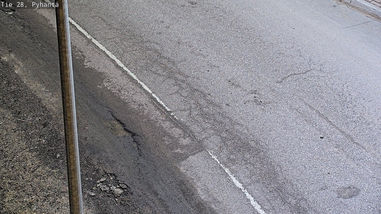 Kelikamerat Kuva Tie 28 Pyhäntä, Pyhäntä, Pohjois-Pohjanmaa