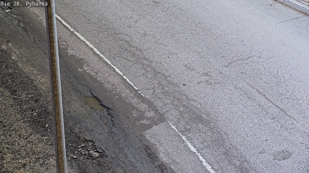 Kelikamerat Kuva Tie 28 Pyhäntä, Pyhäntä, Pohjois-Pohjanmaa