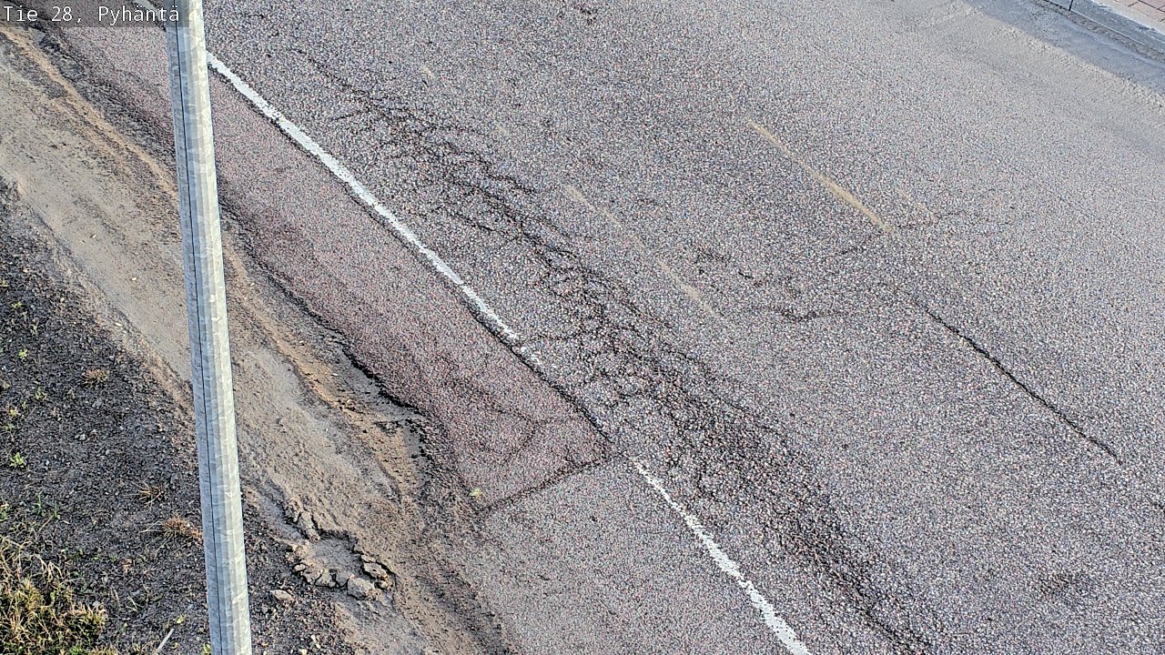 Kelikamerat Kuva Tie 28 Pyhäntä, Pyhäntä, Pohjois-Pohjanmaa