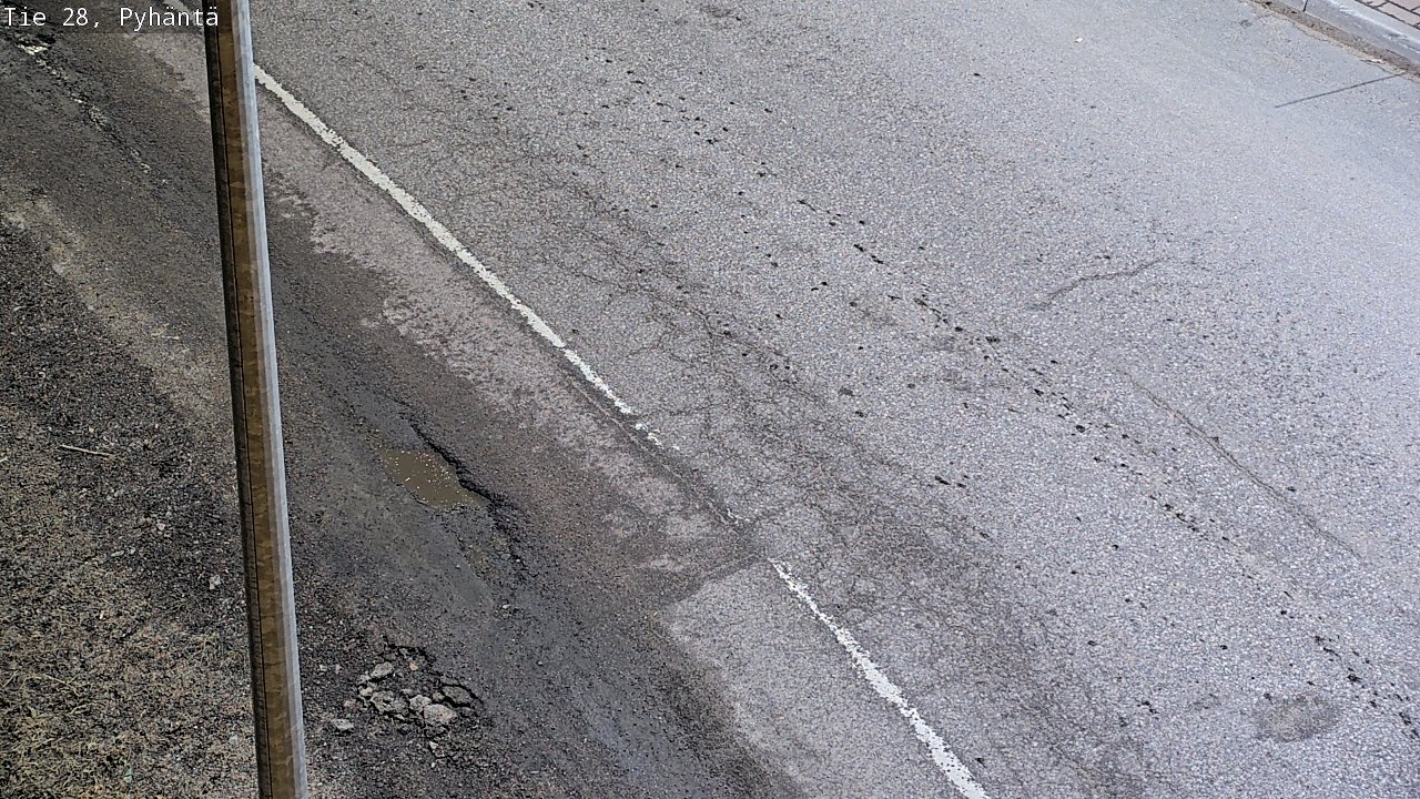 Kelikamerat Kuva Tie 28 Pyhäntä, Pyhäntä, Pohjois-Pohjanmaa