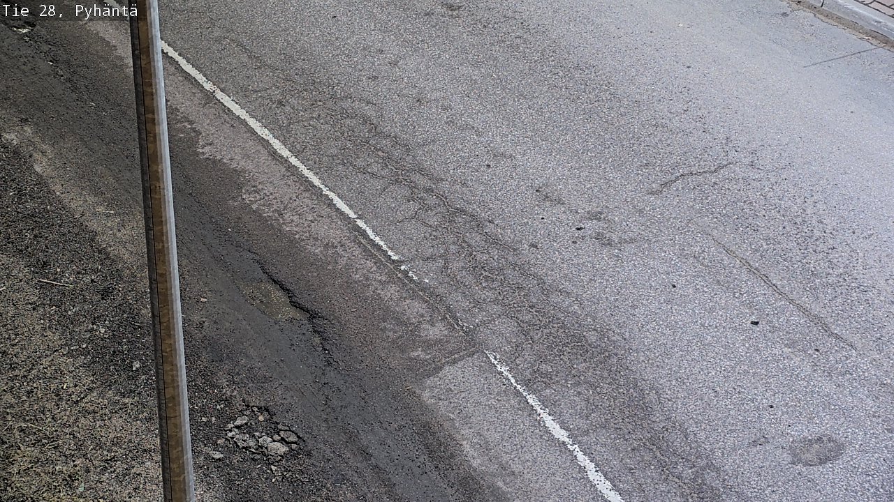 Kelikamerat Kuva Tie 28 Pyhäntä, Pyhäntä, Pohjois-Pohjanmaa