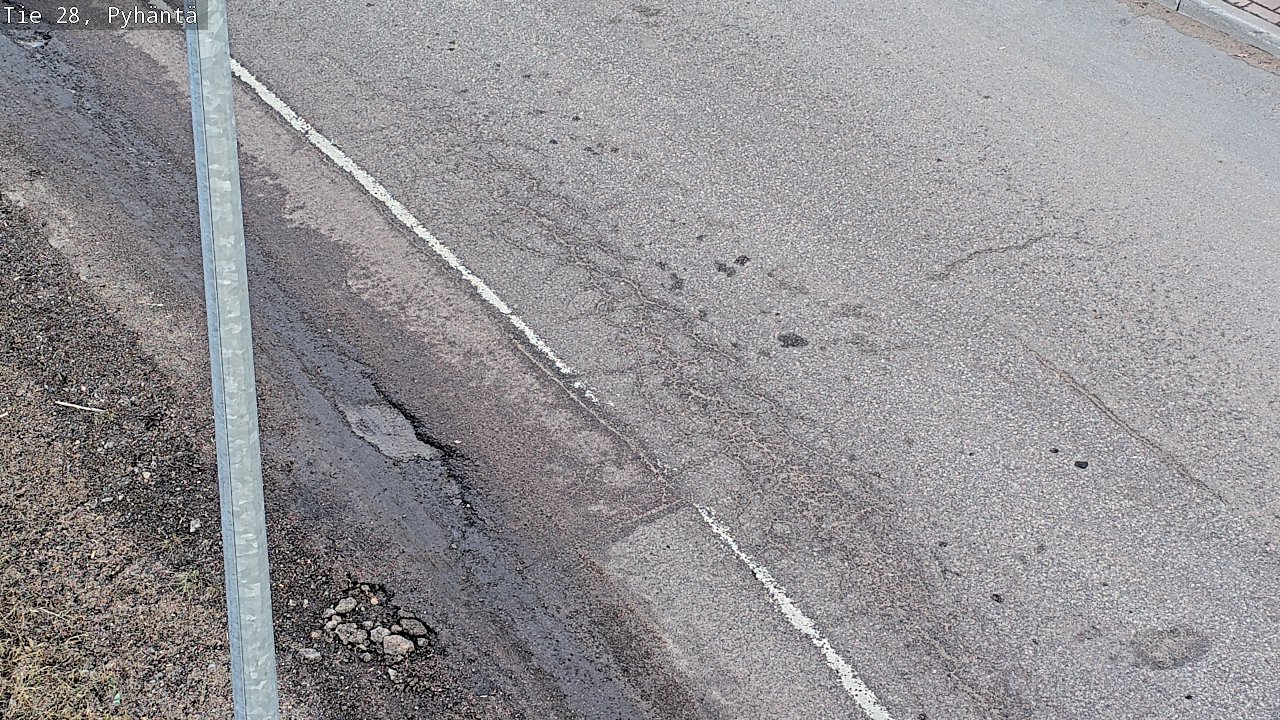 Kelikamerat Kuva Tie 28 Pyhäntä, Pyhäntä, Pohjois-Pohjanmaa