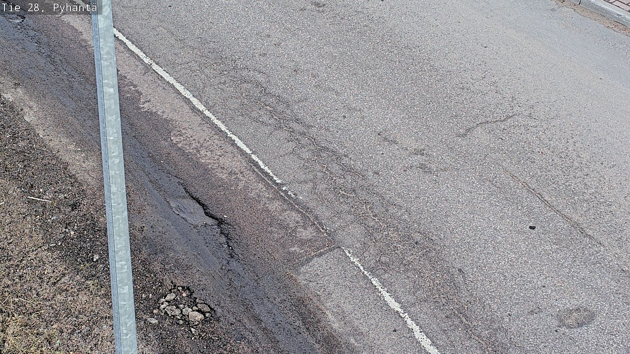 Kelikamerat Kuva Tie 28 Pyhäntä, Pyhäntä, Pohjois-Pohjanmaa