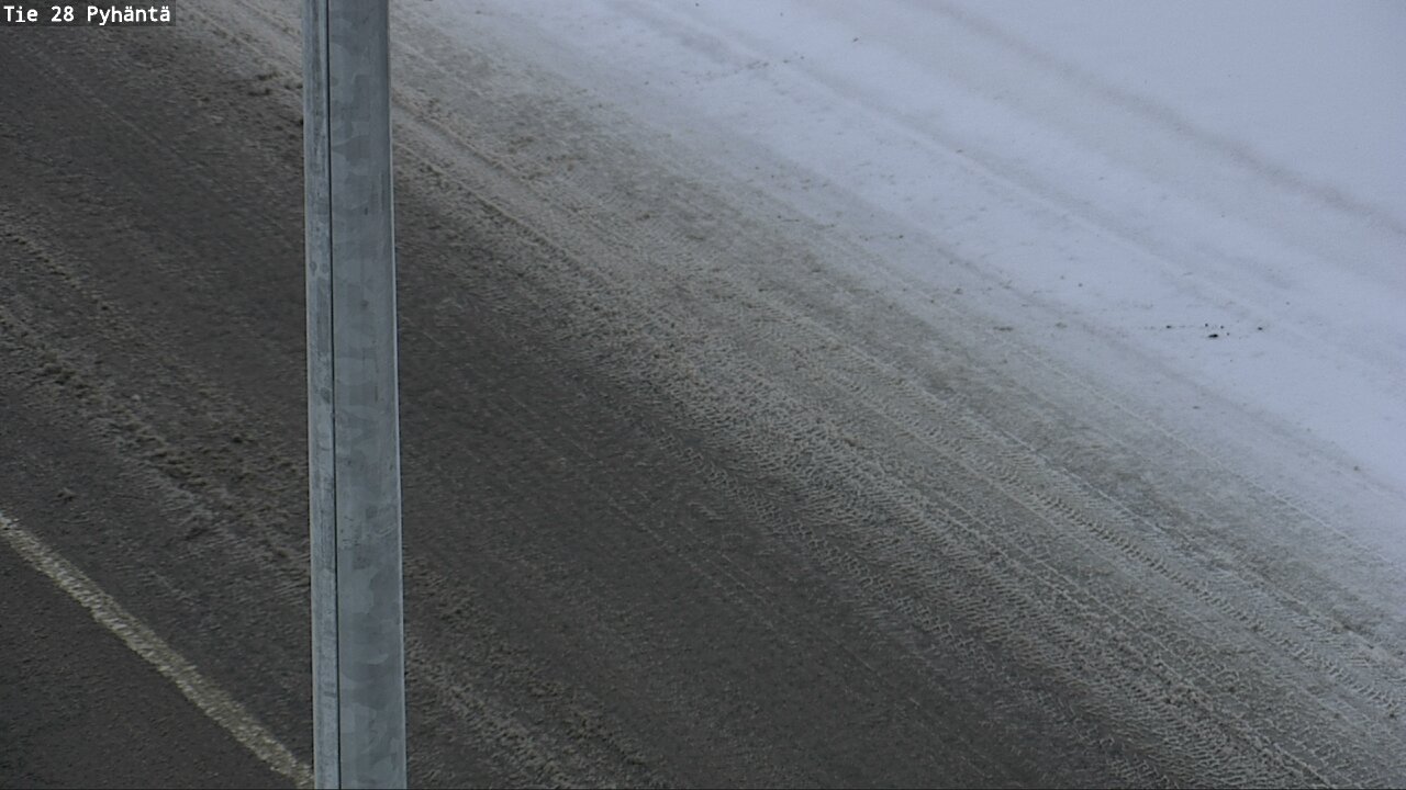 Weather Camera Image Road 28 Pyhäntä, Pyhäntä, Pohjois-Pohjanmaa