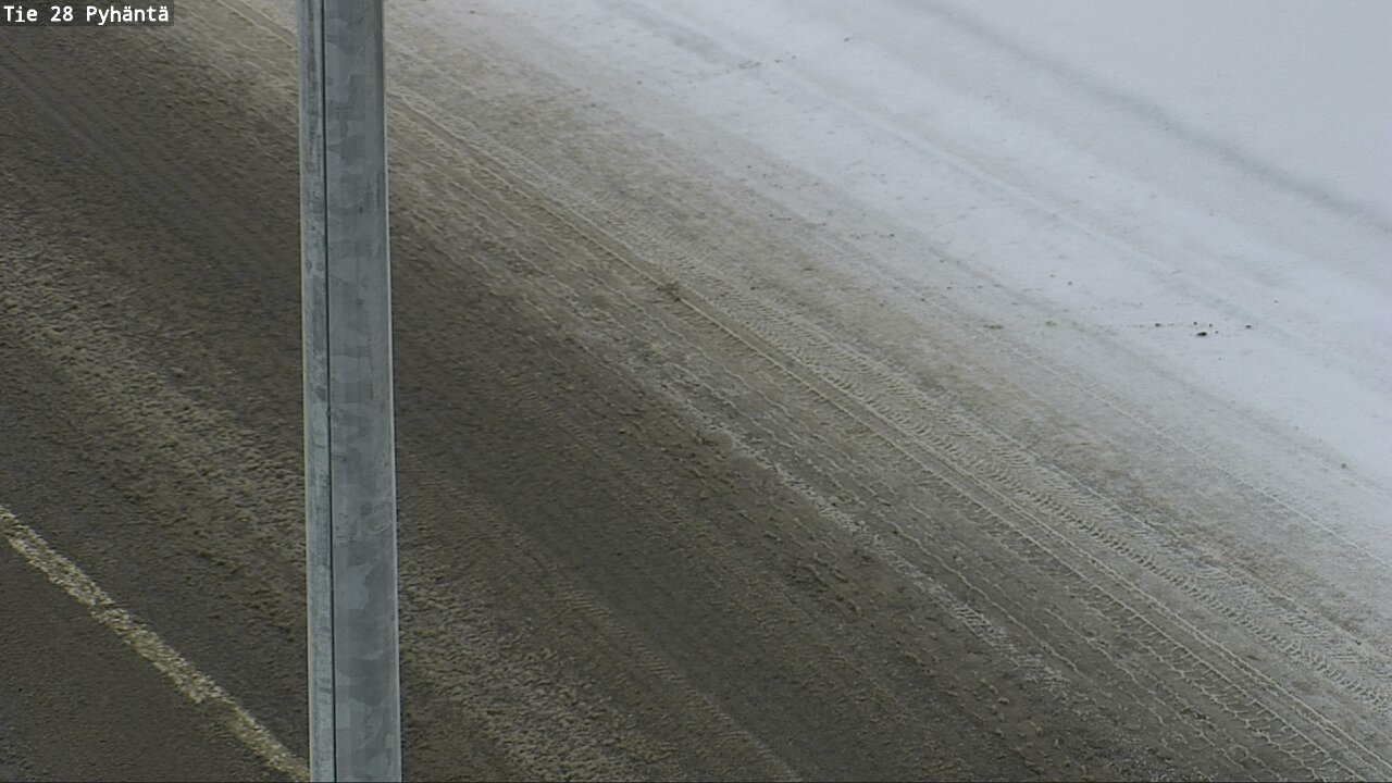 Weather Camera Image Road 28 Pyhäntä, Pyhäntä, Pohjois-Pohjanmaa