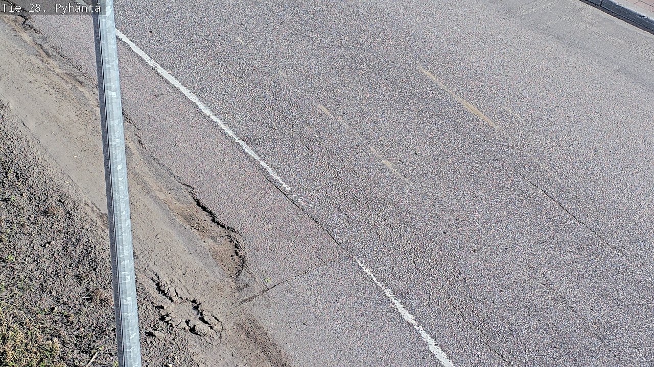 Kelikamerat Kuva Tie 28 Pyhäntä, Pyhäntä, Pohjois-Pohjanmaa