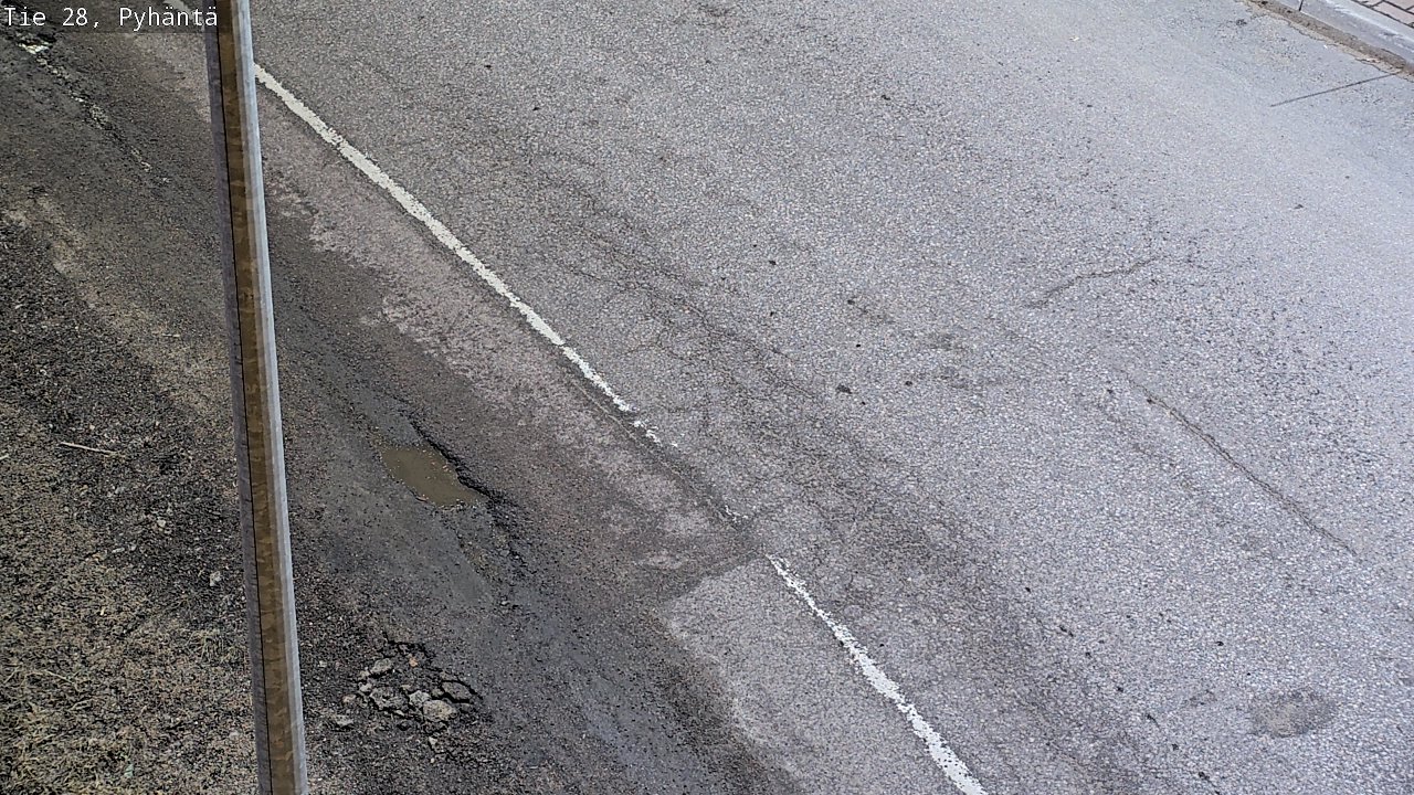 Kelikamerat Kuva Tie 28 Pyhäntä, Pyhäntä, Pohjois-Pohjanmaa