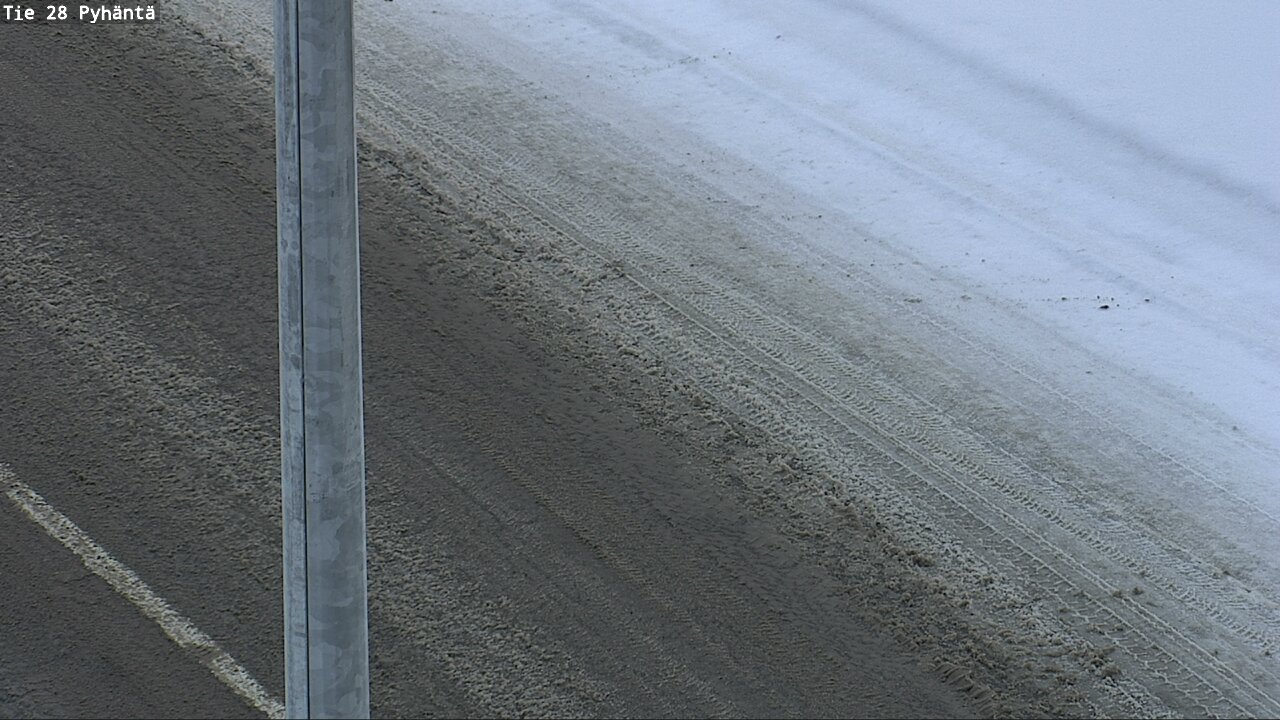 Weather Camera Image Road 28 Pyhäntä, Pyhäntä, Pohjois-Pohjanmaa