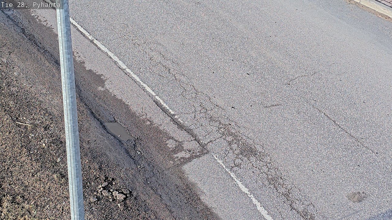 Kelikamerat Kuva Tie 28 Pyhäntä, Pyhäntä, Pohjois-Pohjanmaa