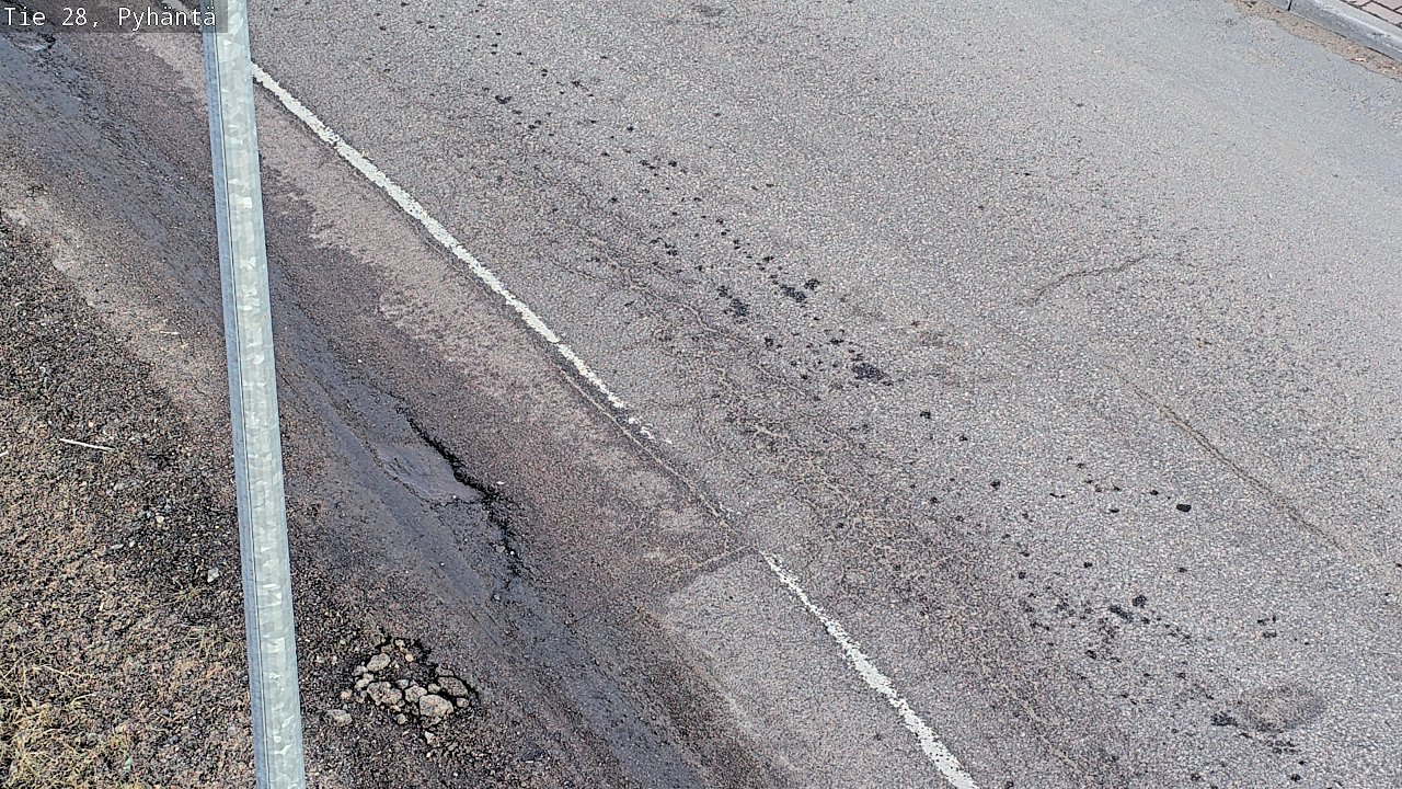 Kelikamerat Kuva Tie 28 Pyhäntä, Pyhäntä, Pohjois-Pohjanmaa