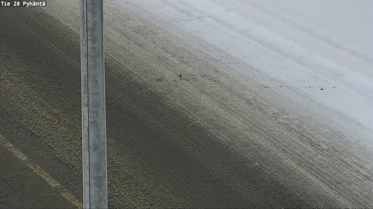 Weather Camera Image Road 28 Pyhäntä, Pyhäntä, Pohjois-Pohjanmaa
